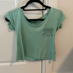 47Street Green/Aqua Graphic Shirt